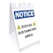 Signmission OSHA Sign, Social Distancing Area, 10in X 7in Decal, 10" W, 7" H, Social Distancing Area OS-NS-D-710-25597 - alternate 1